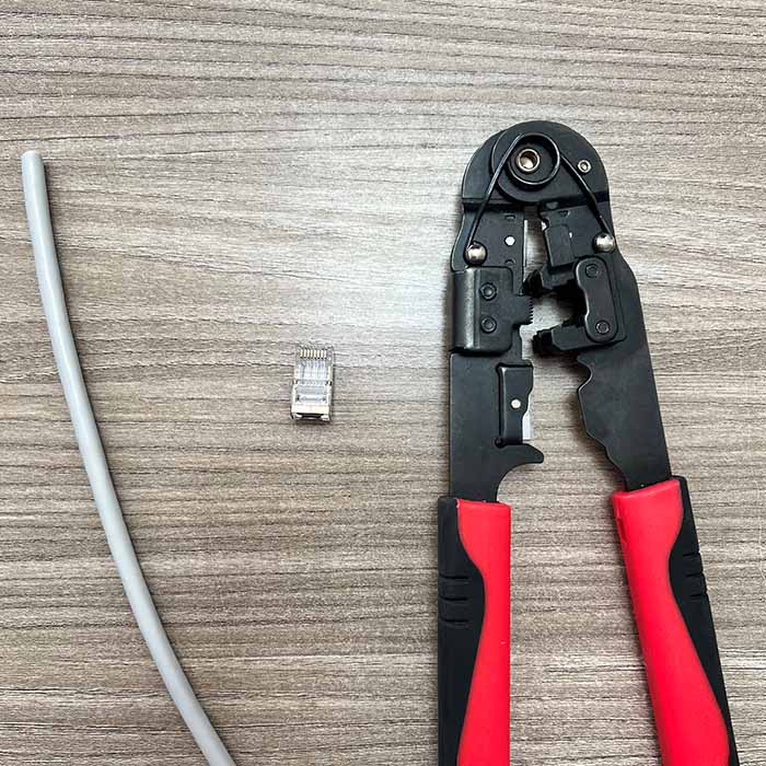 RJ45 connector bevestigen: stap voor stap