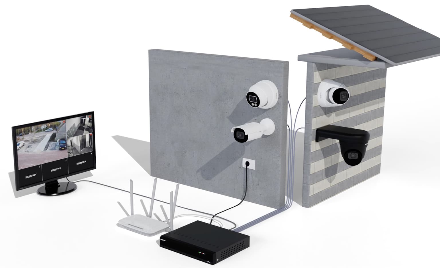 Wat houdt onze installatie in?