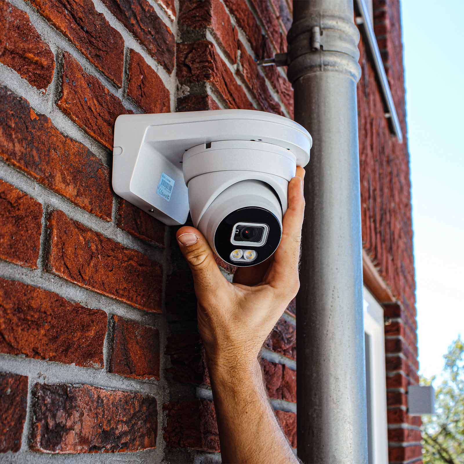 Fixed dome turret beveiligingscamera van Securetech