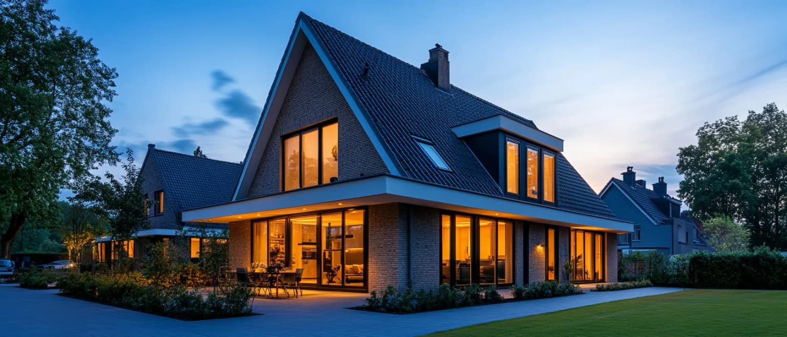 Camerabeveiliging voor woning bij schemering