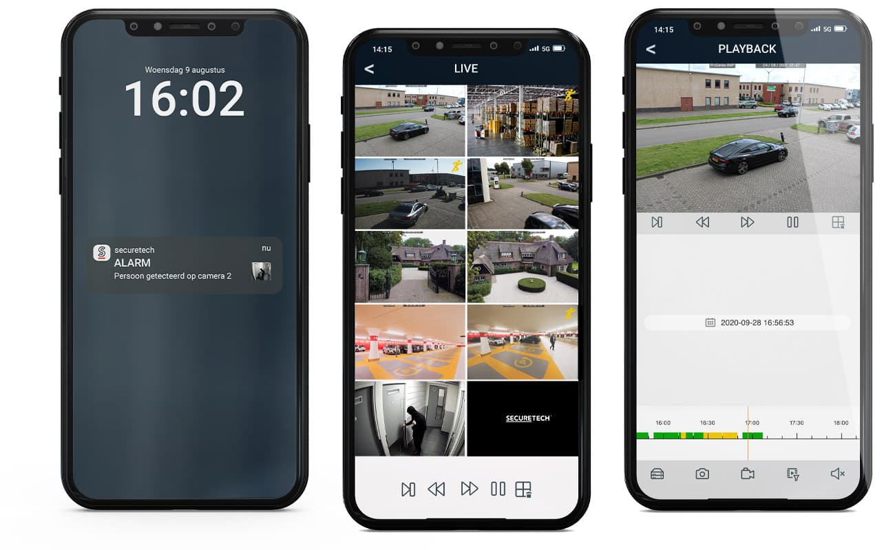 Overstappen van iDMSS Plus naar de DMSS app