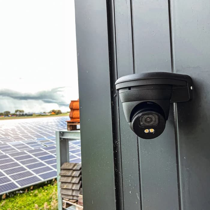 Bedrijfspand voorzien van camerabeveiliging door Securetech