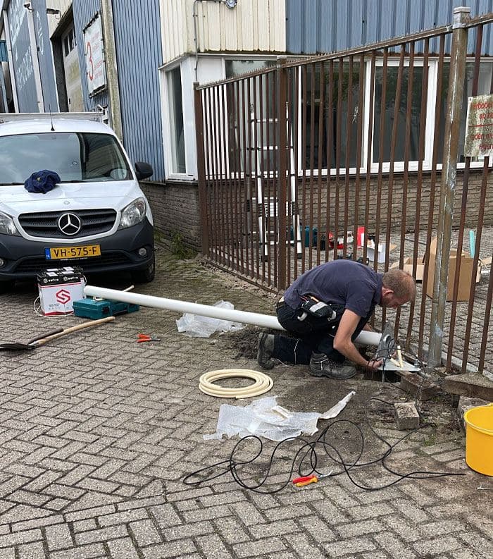 Terreinbewaking via CCTV-paal - Vlaardingen