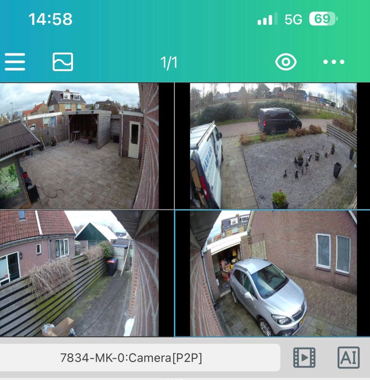 Woning in Stompetoren, binnenruimte