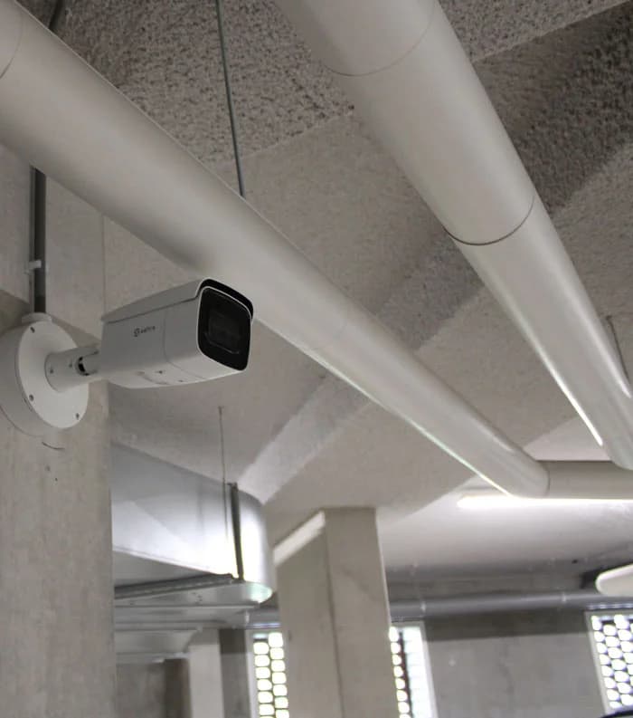 Camerabeveiliging in parkeergarage van VvE Purmerend door Securetech