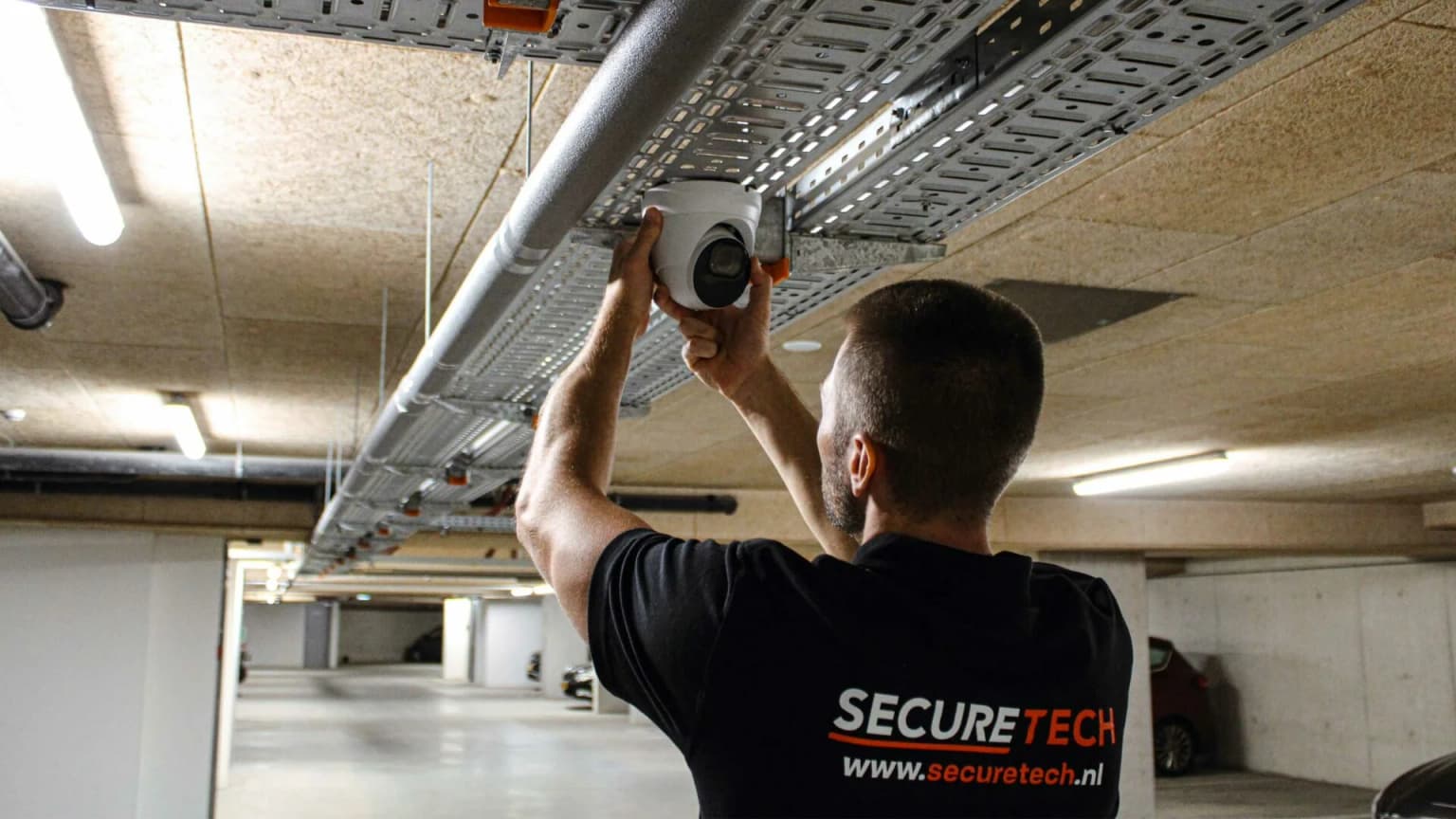Camerabeveiliging voor parkeergarage in centrum Utrecht