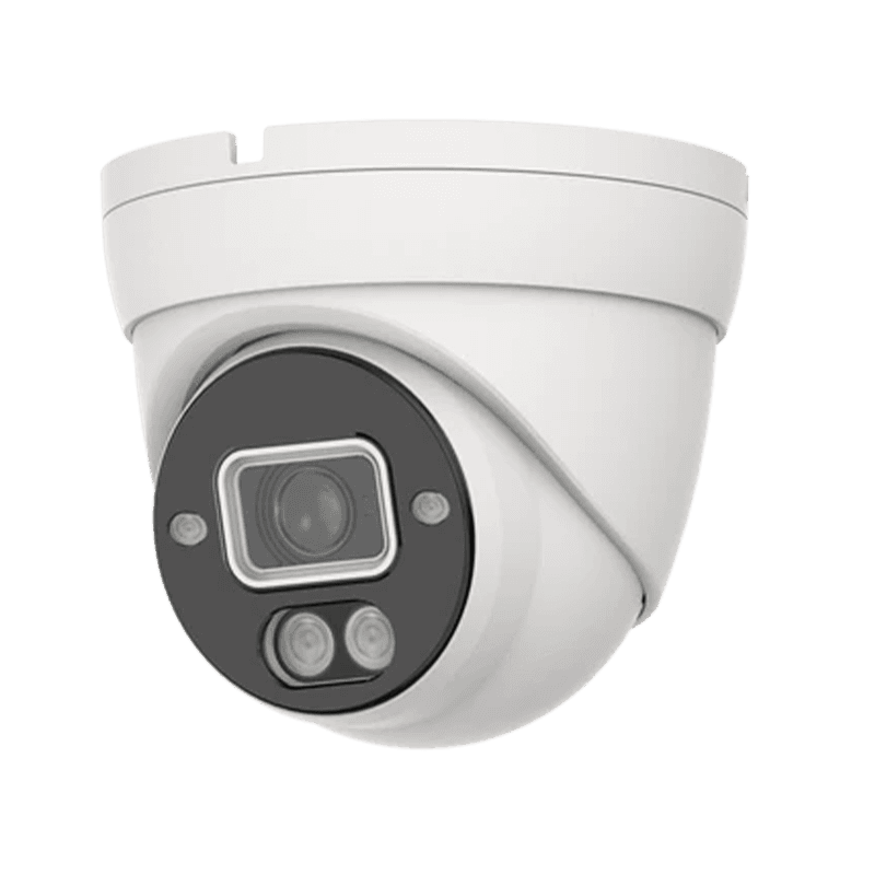 Dome-beveiligingscamera uit het pakket met 1 camera