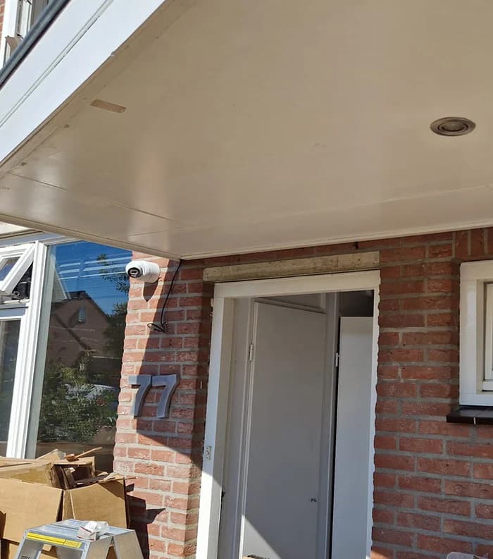 Camerabeveiliging met installatie bij woning in Andelst door Securetech