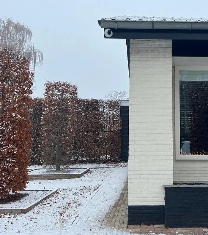 Installatie van camerabewaking bij woning in Holtum door Securetech